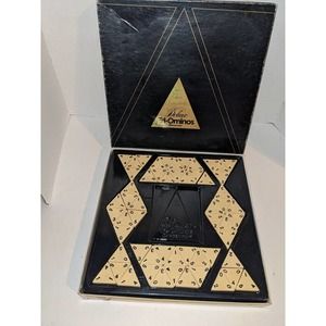 Vintage Deluxe Tri-Ominos Board Game Pressman